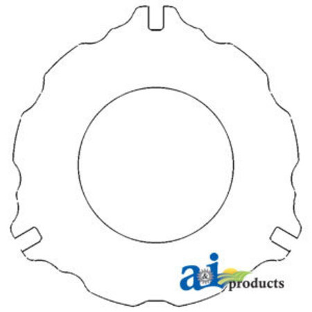 A & I PRODUCTS Plate, PTO Clutch 14" x14" x0.2" A-R61066